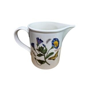 Portmeirion Botanic Garden Large Jug Pitcher Cyclamen &‎ Convolvulus Britain